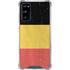 Belgium Flag Distressed Galaxy S20 FE Clear Case
